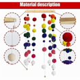 thumbnail image 2 of DENUOTOP Crib Mobile Musical Toy, Felt & Bamboo Ball, Newborn Nursery Hanging Bell, Wood Ornament Gift-DENUO, 2 of 5