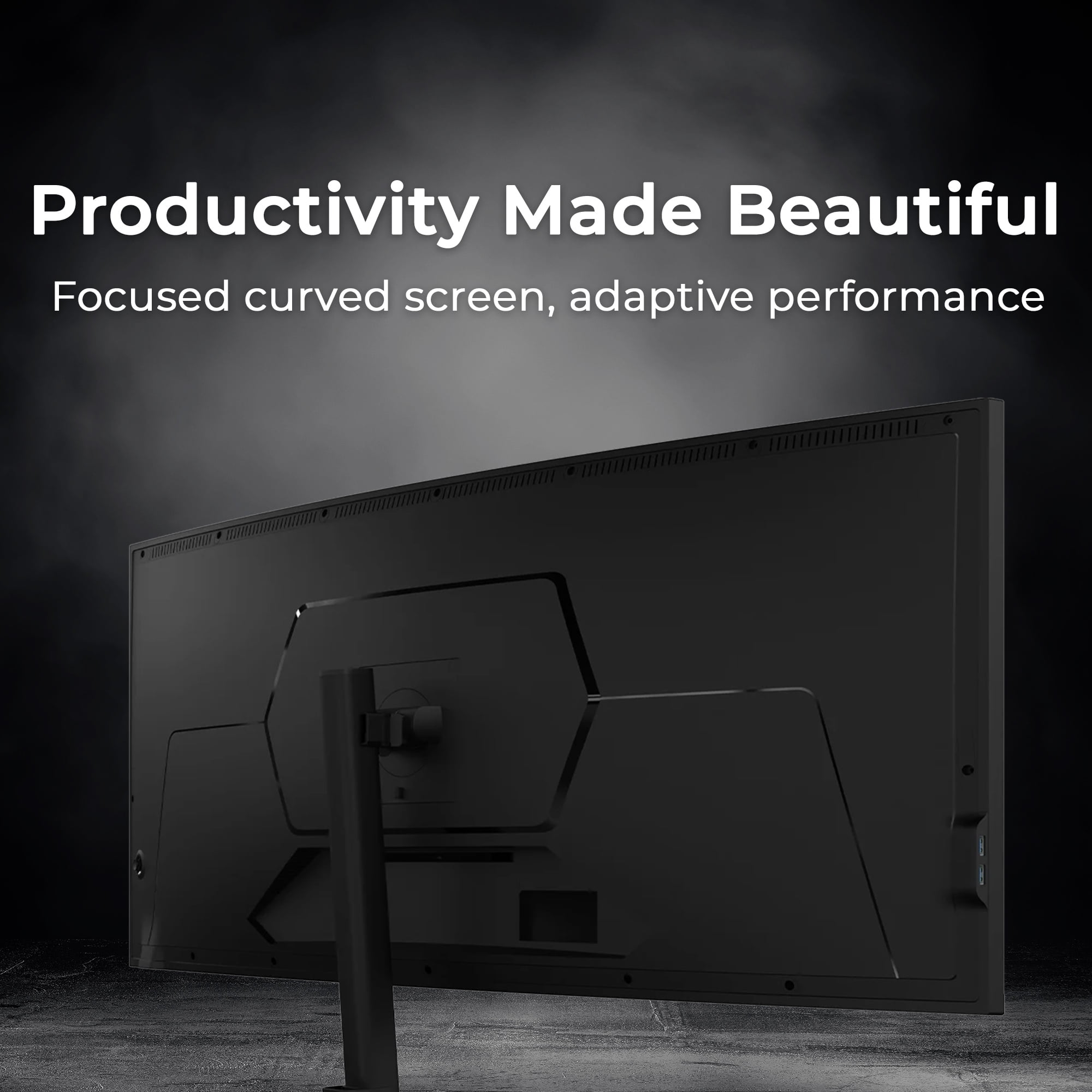 Deco Gear 40” Curved 5K2K Nano IPS Monitor, 5120×2160 Ultrawide 21:9 Display, 120Hz, 65 W USB-C PD, HDR, Adaptive Sync, Built-in Speakers