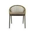 thumbnail image 5 of Modway Meadow Outdoor Patio Dining Chairs Set of 2, Oatmeal, 5 of 7