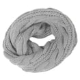 thumbnail image 5 of Basico Grey Infinity Scarf for Women I Adult Winter Scarves Gift - Moravian College, 5 of 6