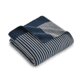 thumbnail image 2 of Mainstays Knit Oversized Couch Throw Blanket, Dark Navy, 50 x 72 in, 2 of 6