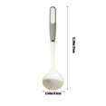 thumbnail image 3 of Espátula de sílice Cucharón para sopa Anillo chapado en oro Ollas y sartenes antiadherentes Espátula de sílice especial Utensilios de cocina de sílice de grado alimenticio para el hogar Akmoler, 3 of 9