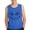 Blue, variant on Boys Sleeveless Graphic Tank Top Skull Grin Print Green Soft Stretchy Summer Streetwear Outfit Edgy Punk Skeleton Teeth Tee,Size 10 T