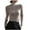 Beige, variant on Business Casual Bottoming Shirt for Women Premium Turtleneck Undershirt Tops Long Sleeve Slim Fit Pullover Underscrub