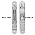 thumbnail image 3 of HOMEMAXS 1 Set Door Bolts Stainless Steel Concealed Security French Door Locks Latch Bolts for Composite Wood Double Dummy Door with Pole 200mm Silver, 3 of 8