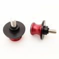 thumbnail image 4 of Motorcycle Accessory Aluminum CNC Motorcycle Swing Arm Sliders Motorcycle Spool Sliders Motorcycle Spools Motorcycle Spool Screw Red, 8mm, 4 of 4
