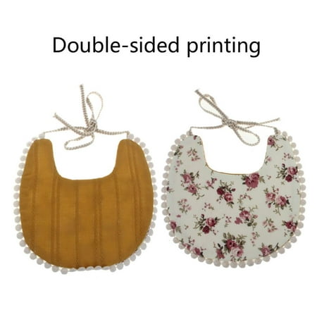 Floral Printing Baby Bibs Newborn Stuff Baby Feeding Bibs Cotton Baby Accesories Skin-friendly Burp Things for Babies