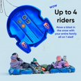thumbnail image 5 of Superio blue Huge Snow Saucer Sled (2 pack), 5 of 5
