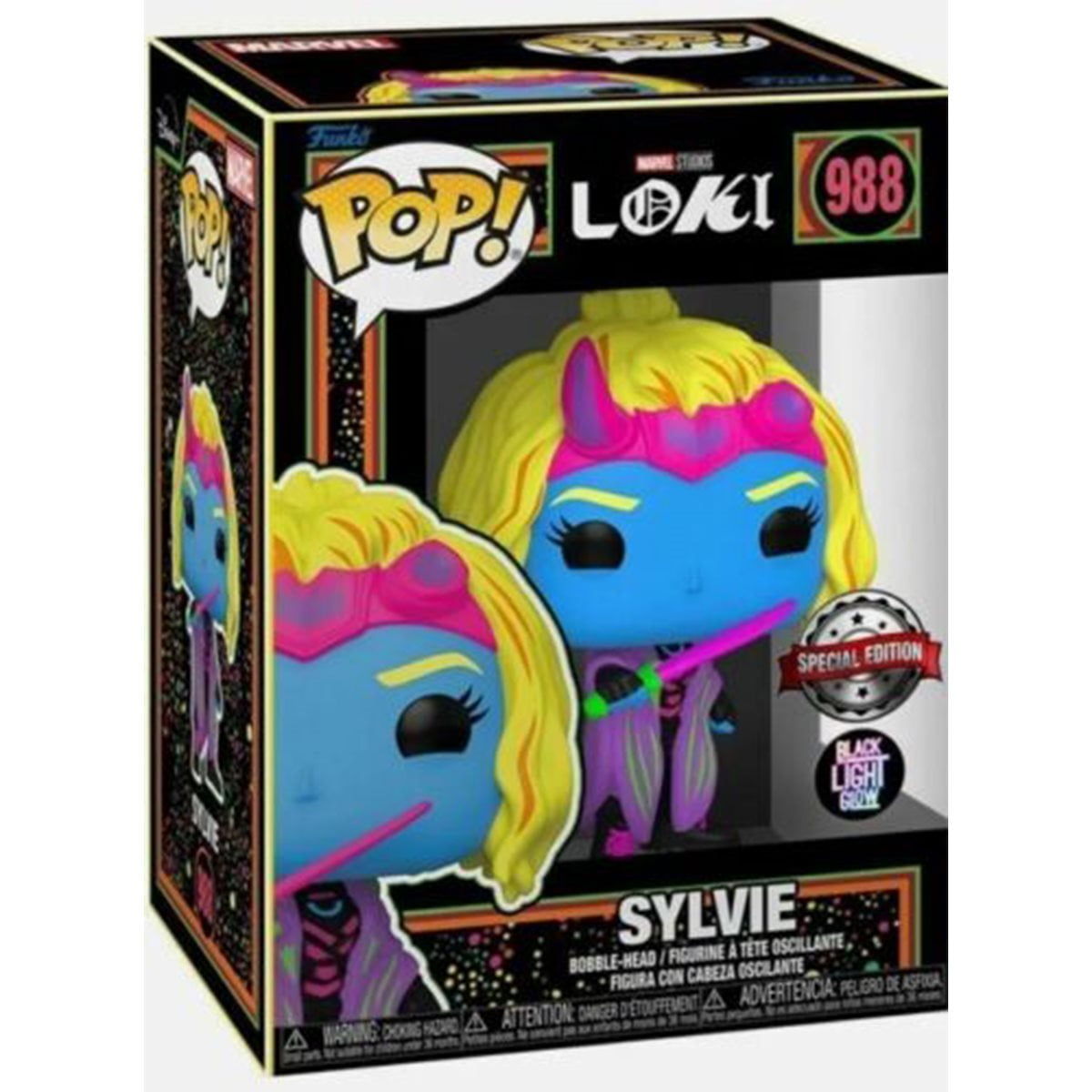 Amazon.com: 5Star-TD Funko Pop! Marvel Black/White Loki with