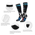 thumbnail image 3 of Fuzoiu I Love With Autism To The Moon And Back Print Adult Stockings,Crew Socks,Unisex Fashion Socks, Casual Sports Socks,Comfortable Crew Socks for Everyday Wear and Sports, 3 of 6