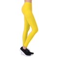 thumbnail image 2 of LAVRA Women's Nylon Leggings Full Length Active Pants Yoga Strech Solid Color, 2 of 3