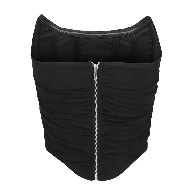 LELINTA Women's Sexy Strapless Cropped Tops, Women's