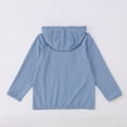 thumbnail image 3 of WOYY Big Boys Upf 50+ Sun Protective Jacket Lightweight Long Sleeve Sun Shirt, Blue, 3 of 6
