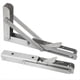 thumbnail image 1 of Soporte Triangular Plegable Ajustable de 10" para Montaje en Pared, Resistente, para Banco, Mesa, Estante, Muebles, Herrajes., 1 of 5