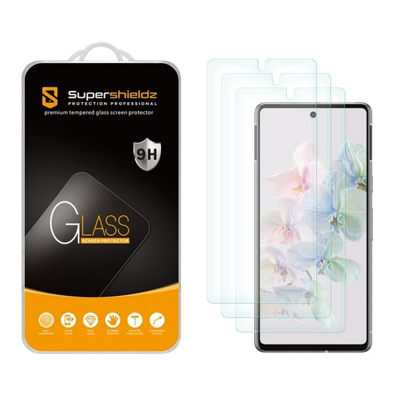 (3 Pack) Supershieldz Designed for Google Pixel 7 Tempered Glass Screen Protector, Anti Scratch, Bubble Free