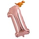 thumbnail image 5 of con números de lámina de mylar de oro and rosa, 0-9 de de cumpleaños, Baby Shower, decoración de de despedida de soltera 1, 5 of 6