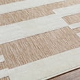 thumbnail image 6 of Hauteloom Nita Living Room, Bedroom Patio Outdoor Area Rug - Ivory, Beige, Brown - 5'3" x 7', 6 of 9