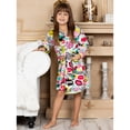 thumbnail image 4 of Up Past 8 Girls' Bathrobe Fuzzy Hooded Robe Sleepwear, 4 of 8