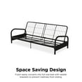DHP Vermont Metal Futon Frame, Black
