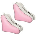 thumbnail image 1 of 2 Pcs Sac de Patins à Glace Sac de Rangement pour Patins à Roulettes (Rose), 1 of 8