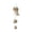 Gold C, variant on Suncoda Christmas Decorations, Champagne Gold Bell Xmas Ornament with Bow, Christmas Tree Decorations Hanging for Mantel Window Display
