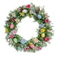 thumbnail image 2 of Corona de flores de huevo de Pascua Corona de puerta de primavera y verano Corona de flores artificiales para 45cm, 2 of 9