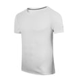 thumbnail image 5 of Zpanxa Girls Athletic Shirts Solid Color Round Neck Short Sleeve Sporty Tee Polyester Top 11-12 Years, 5 of 5