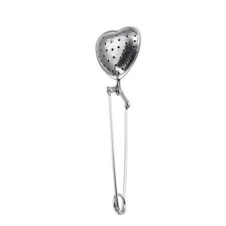 

Tool Kit Clearance Sale Heart Shapepractical Snap Stainless Steel Mesh Tea Ball infuser Tea Strainer