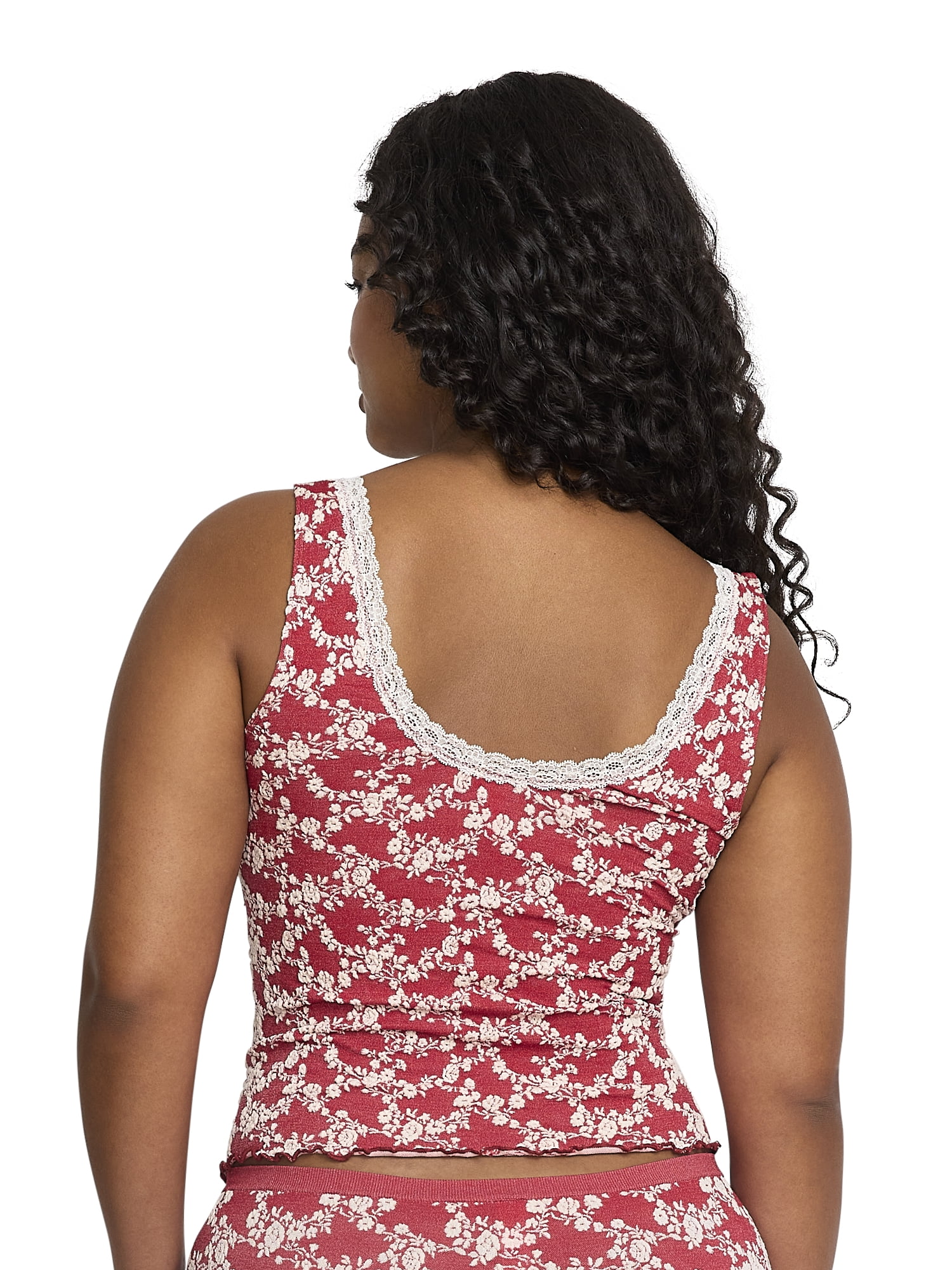 Mills by Millie Bobby Brown Women's Floral Seamless Tank Top, Sizes XS-XXXL