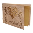 thumbnail image 3 of Wedding Guest Book,Wooden Wedding Guest Book Guest Book Wedding Guest Album Unmatched Quality, 3 of 7