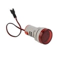 thumbnail image 4 of Voltmeter Meter Indicator Ac 50-500V Led Digital Display Voltmeter Signal Light Cooling Holes 0~100A Test Meters Detectors Red Mingyqi, 4 of 9