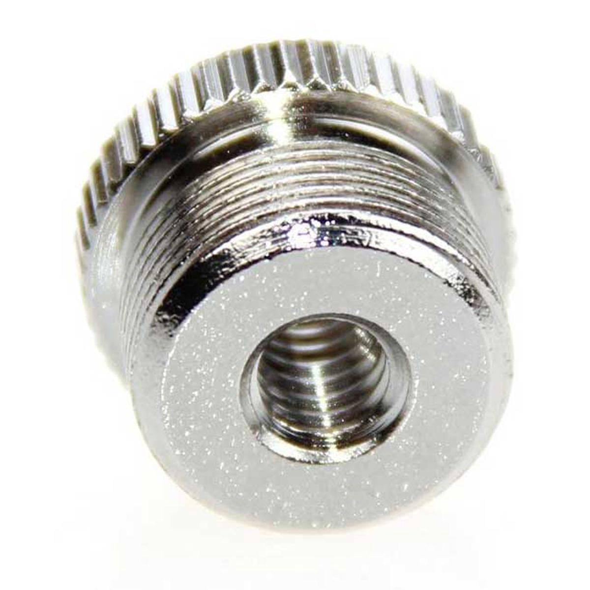 CAMVATE 1/4"-20 Female to 5/8"-27 Male Microphone Stand Adapter, 2-Pack