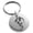 Silver, variant on Stainless Steel Shadow Dragon Engraved Small Medallion Circle Charm Keychain Keyring
