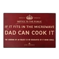 thumbnail image 1 of Harvey Makin Civil Defence Dad Microwave Plaque, 1 of 1