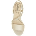 thumbnail image 3 of LifeStride Womens Yasmine Faux Leather Slip On Wedges, 3 of 3