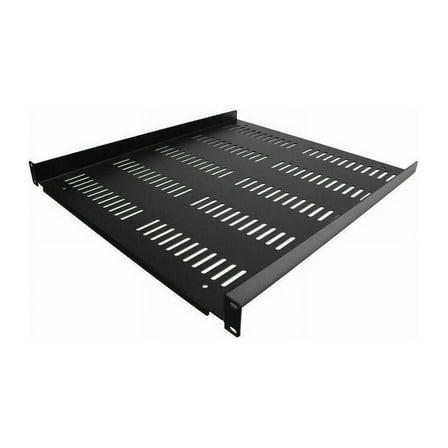 StarTech 1U Vented Server Rack Cabinet Shelf - Fixed 20 Deep Cantilever Rackmount Tray for 19" Data/AV/Network Enclosure w/Cage Nuts (261805)"