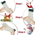 thumbnail image 2 of Beaquicy Christmas Stockings Decoration Christmas Tree, 18 inches Large Sock Christmas Gift, 4 Packs, 2 of 8