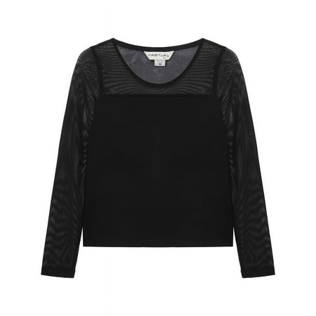 Habitual girls Combination Mesh Top, G12