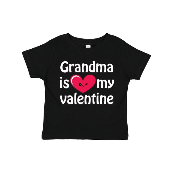 Inktastic Grandma is My Valentine Boys or Girls Toddler T-Shirt
