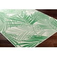 thumbnail image 3 of Hauteloom Jaala Living Room, Bedroom Patio Outdoor Area Rug - Coastal - Bone, Emerald, Kiwi - 5'3" x 7', 3 of 6