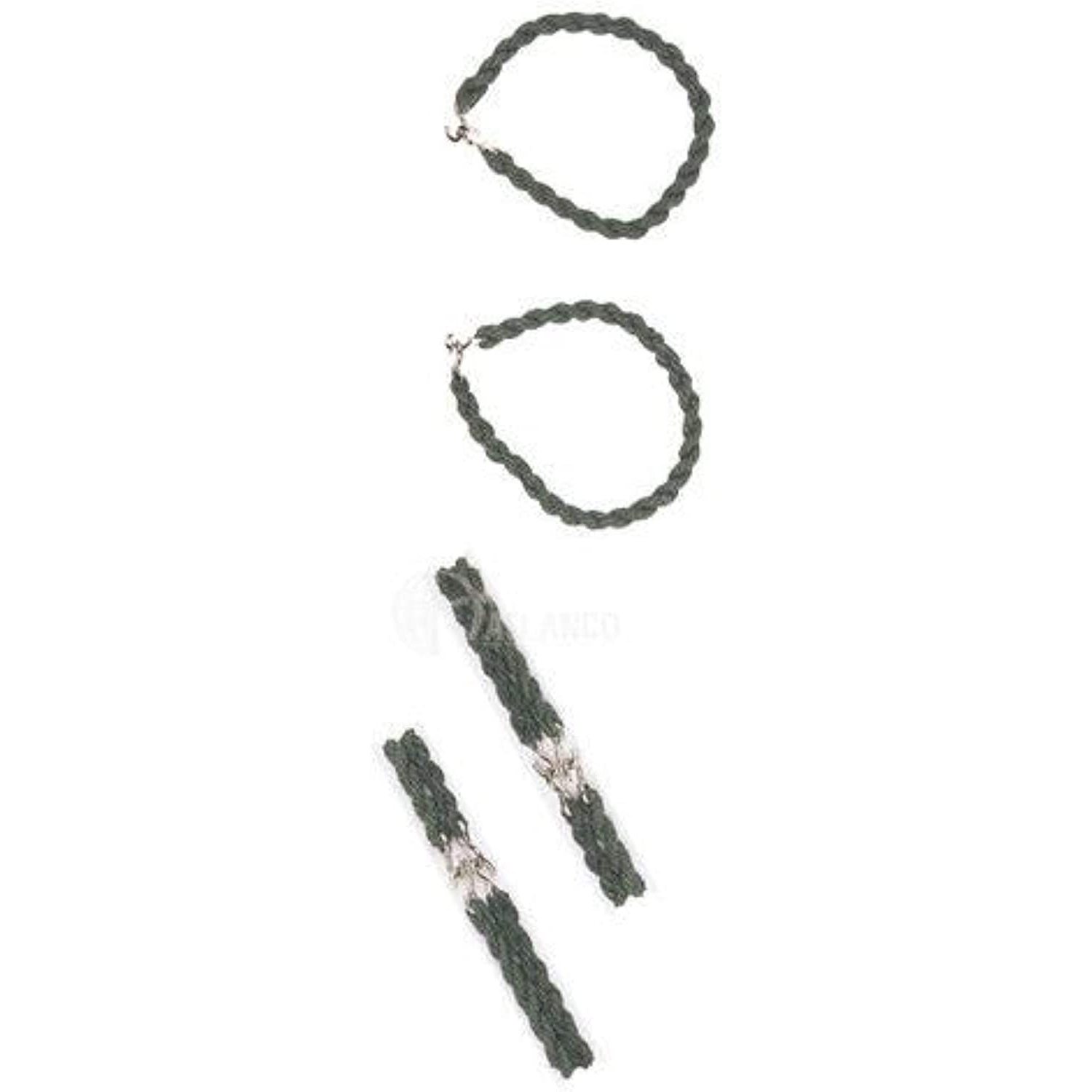 Codllyne Garters Military Hook, Dark Green, One Size, Used to create a