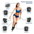thumbnail image 4 of Douhoow 7 Piece Set Adult Scooter Bike Armor Adjustable Knee Guard Elbow Guard Wrist Guard Shield, 4 of 7