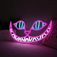 thumbnail image 3 of Letrero decorativo de neón Tiabuy Cheshire Cat 44x24 cm LED, 3 of 8