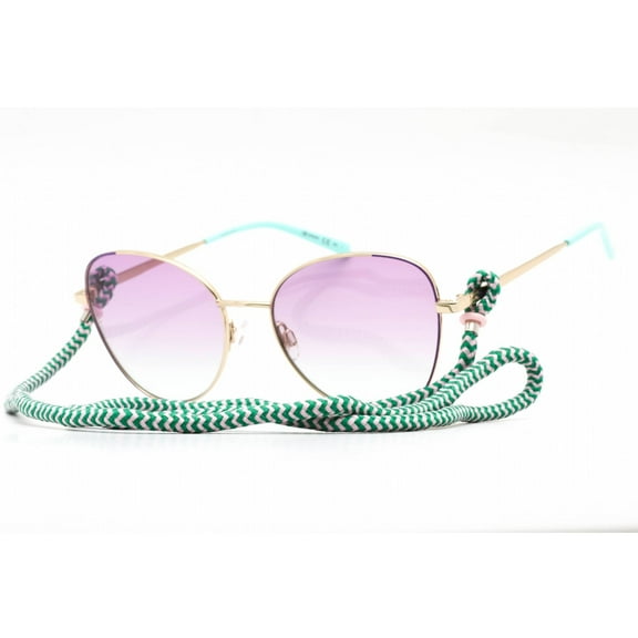 Missoni MMI 0038/S S9E WK Women's Gold Violet Frame Sunglasses