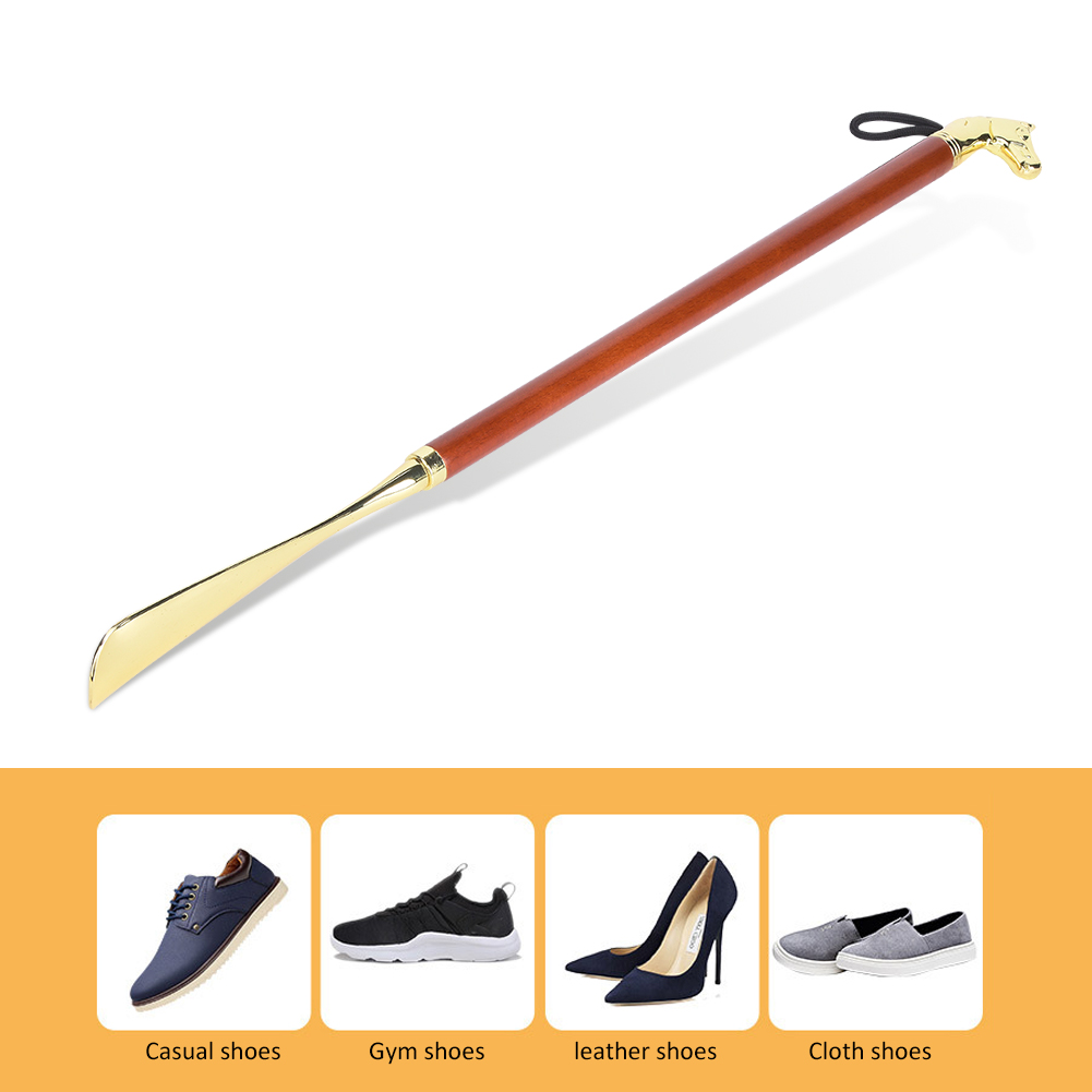 Shoe Horn, Long Handled Shoe Horn Horse Head Shoe Spoon Tool, For
