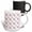 Multicolor, variant on 3drose, Cute Pink Flowers and Unicorn Faces Pattern, 11oz Two-tone Yellow Mug