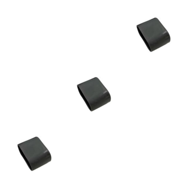 relayinert 16pcs Sock Pad For Furniture Leg Reliable Protection For Valuable Floors balck 15*30mm 3Set