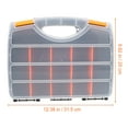 thumbnail image 3 of Weiweiguan 1pc Multi-grid Storage Box Practical Work Bin Small Items Storage Container, 3 of 6