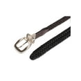 thumbnail image 3 of George Men's Reversible Black to Brown Braided Belt With Big & Tall Sizes, 3 of 6