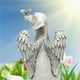 thumbnail image 5 of Hot6sl Liquidación de Ahorros de Verano Estatua Decorativa Creativa de Resina para Jardín de Mascotas con Forma de Perro Ángel, 5 of 7